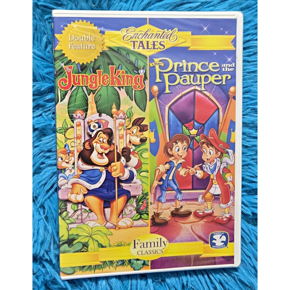 Cinedigm Enchanted Tales Jungle King/Prince and the Pauper DVD NTSC 96m